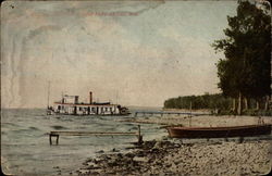 Shoreline Scene Postcard