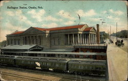 Burlington Station Postcard