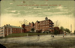 Church Home and Infirmary Postcard