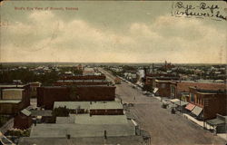 Bird's Eye View of Russell, Kansas Postcard Postcard