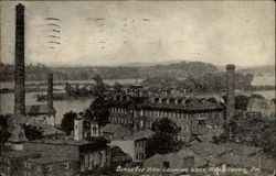 Bird's Eye View Looking West Postcard