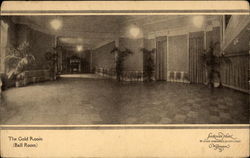 The Gold Room (Ball Room) Postcard