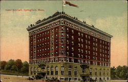 Hotel Kimball Springfield, MA Postcard Postcard