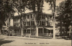 The Norfolk Inn Connecticut Postcard Postcard