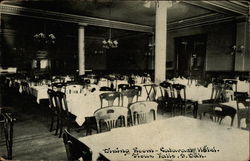 Dining Room - Cataract Hotel Sioux Falls, SD Postcard Postcard