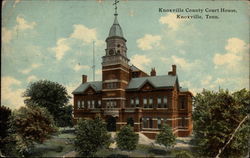 Knoxville County Court House Postcard