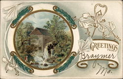 Greetings from Braymer Mo Missouri Postcard Postcard