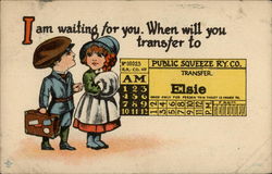 I Am Waiting for You Elsie, NE Postcard Postcard