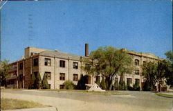 Engineering Building at Kansas State College Postcard