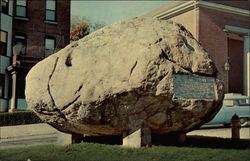 Rollstone Boulder, Upper Common Postcard