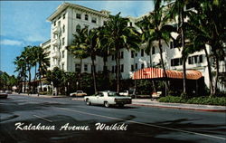 Kalakaua Avenue, Waikiki Honolulu, HI Postcard Postcard