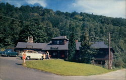 Trading Post and US Post Office Postcard