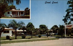 Coral Court Postcard