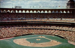 Busch Memorial Stadium Civic Center St. Louis, MO Postcard Postcard