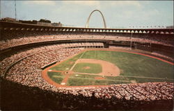 Busch Memorial Stadium Postcard