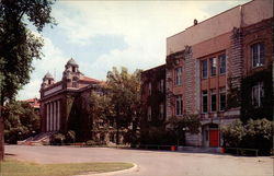 Archbold Gymnasium and the Carnegie Library of Syracuse University Postcard