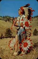 Pascal Charlo, Flathead Indian Maiese, MT Postcard Postcard