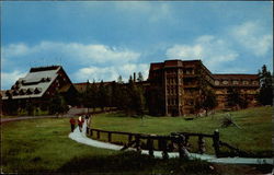 Old Faithful Inn Postcard