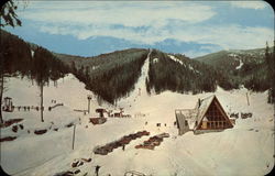 Missoula Snow Bowl - Interstate 90 Montana Postcard Postcard