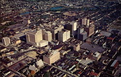 Aerial View of Wilmington, Delaware Postcard Postcard