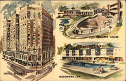 Hotel Syracuse--Country House--Northway Inn Postcard