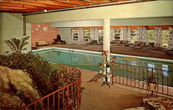 New Indoor Pool, The Winter Clove Round Top, NY Postcard Postcard