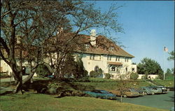 Side View of Southampton College Long Island, NY Postcard Postcard