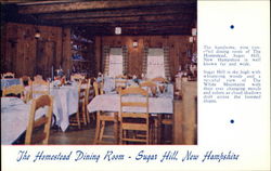 The Homestead Dining Rooms Postcard