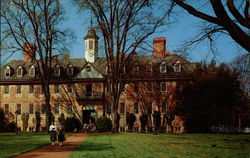 Wren Building, College of Williams and Mary Postcard