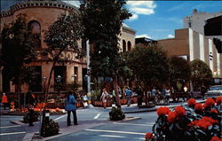 Santa Cruz Mall - The Cooper House California Postcard Postcard