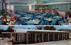 Views of the Sylania Cafeteria Miami, FL Postcard Postcard