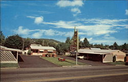 El Rancho Motel, exterior Coeur D'Alene, ID Postcard Postcard