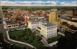 Looking Down From Capitol Dome Postcard