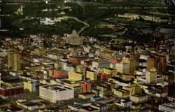 Aerial view of San Diego, California Postcard