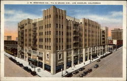 J. W. Robinson Co., 7th & Grand Ave Postcard