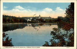 Lake Alice and State Hospital Postcard