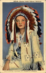 Choctaw Indian Princess Postcard