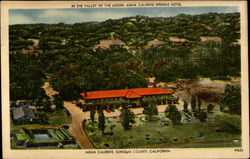 In the Valley of the Moon, Agua Caliente Springs Hotel Postcard