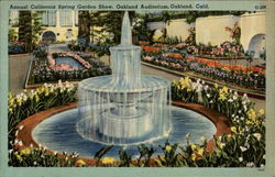 Annual California Spring Garden Show, Oakland Auditorium Postcard