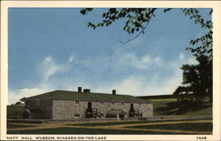 Navy Hall Museum at Niagara-on-the-Lake, exterior Postcard