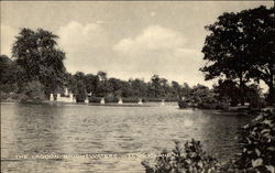 The Lagoon Bridgewater, NY Postcard Postcard