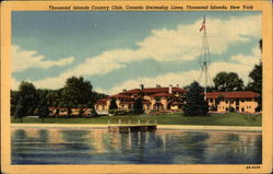 Thousand Islands Country Club, Canada Steamship Lines Postcard