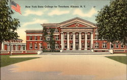 New York State College for Teachers Postcard