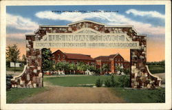 Kiowa Indian Hospital Lawton, OK Native Americana Postcard Postcard