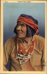 Typical Pima Indian Native Americana Postcard Postcard