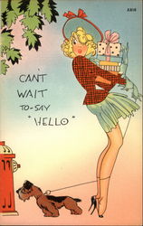 Can't Wait to Say 'Hello" Postcard