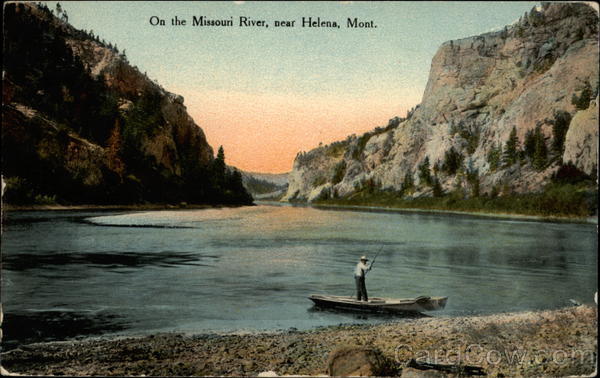 On the Missouri River, near Helena Montana