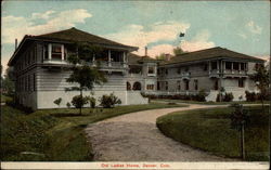 Old Ladies Home Postcard