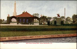 Metairie Cemetery Postcard