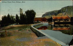 Billings Power Plant Montana Postcard Postcard